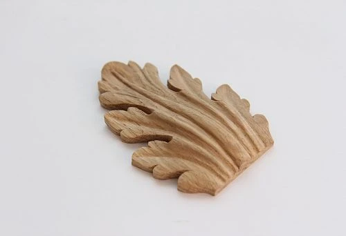 Decorative wooden element in natural style