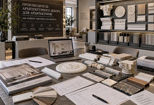 Architectural decor manufacturer for architects
