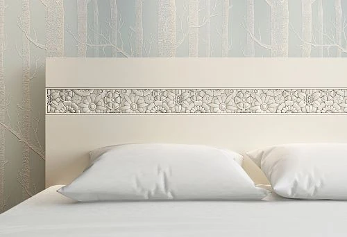 Designer bed with unique carving - harmony of tradition and modern style