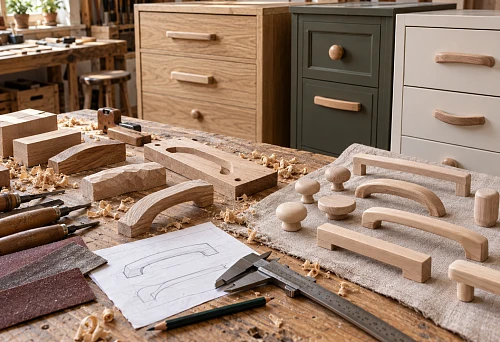 Furniture handle blanks: making a handle from scratch or buying a ready-made unfinished one