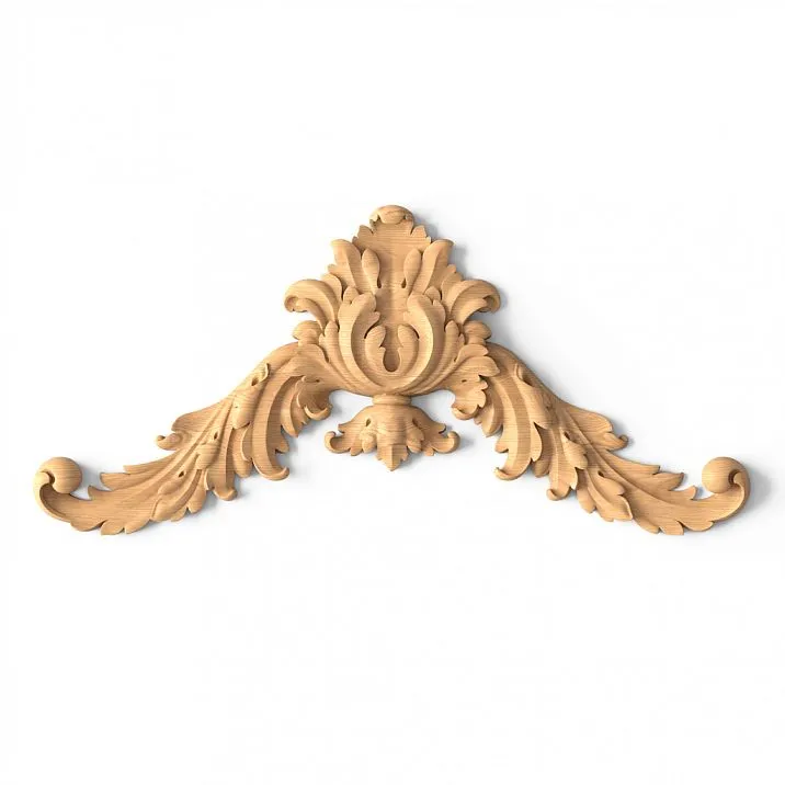 Wooden Carved Inlay for Home and Furniture Decoration