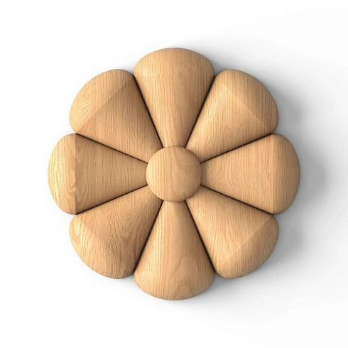 Wooden rose R-060