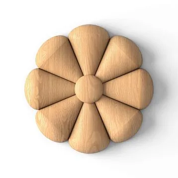 Wooden rose R-060