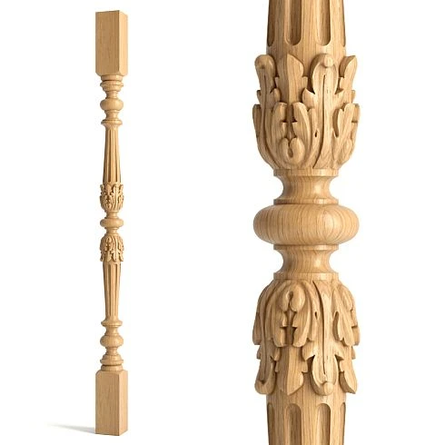 Wooden Balustrade L-027