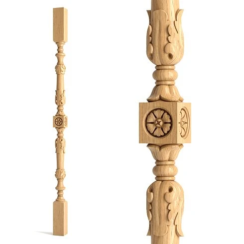 Wooden baluster L-041