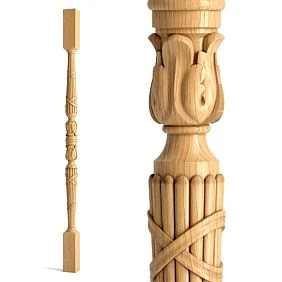 Wooden baluster L-046