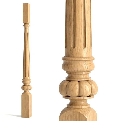 Wooden baluster L-060