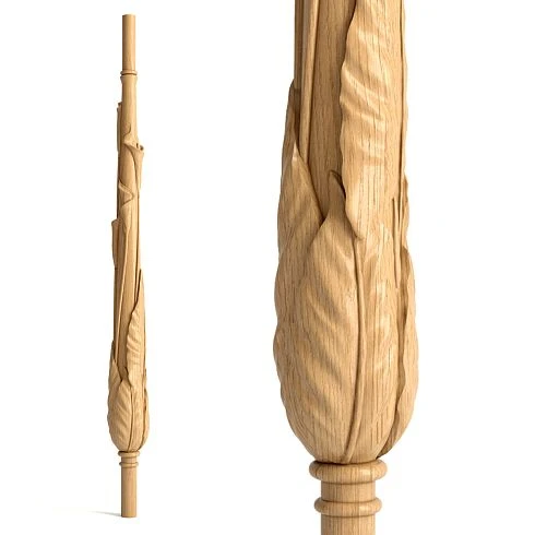 Wooden baluster L-067