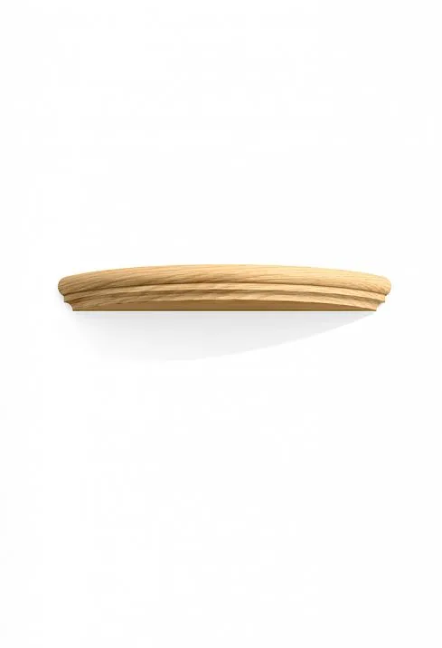 Carved Wood Base BS-006 for Pilaster, Oak, Oak