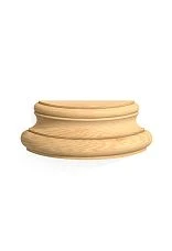Base for Pilaster BS-005 from oak or beech for furniture