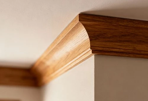 Solid Wood Ceiling Skirting for Finishing Touches