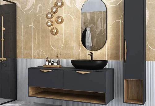 Wooden decor for the bathroom