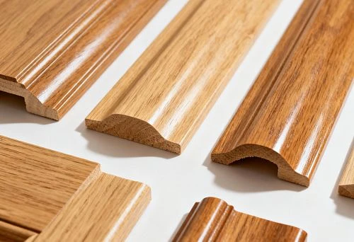 Oak door casings for interior doors of various profiles