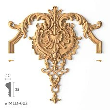Carved decor N-411 for molding MLD-003