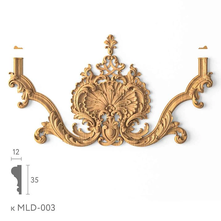 Detailed overlay N-412 for molding MLD-003