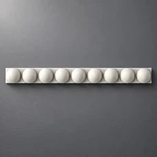 Polyurethane molding KPU-006 &mdash; carved decorative element for interior &mdash; molding price