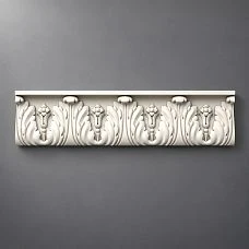 Decorative molding for doors KPU-012 made of polyurethane, for walls and ceilings
