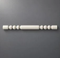 Carved molding KPU-34, polyurethane, decorative finishing element - Molding Novosibirsk