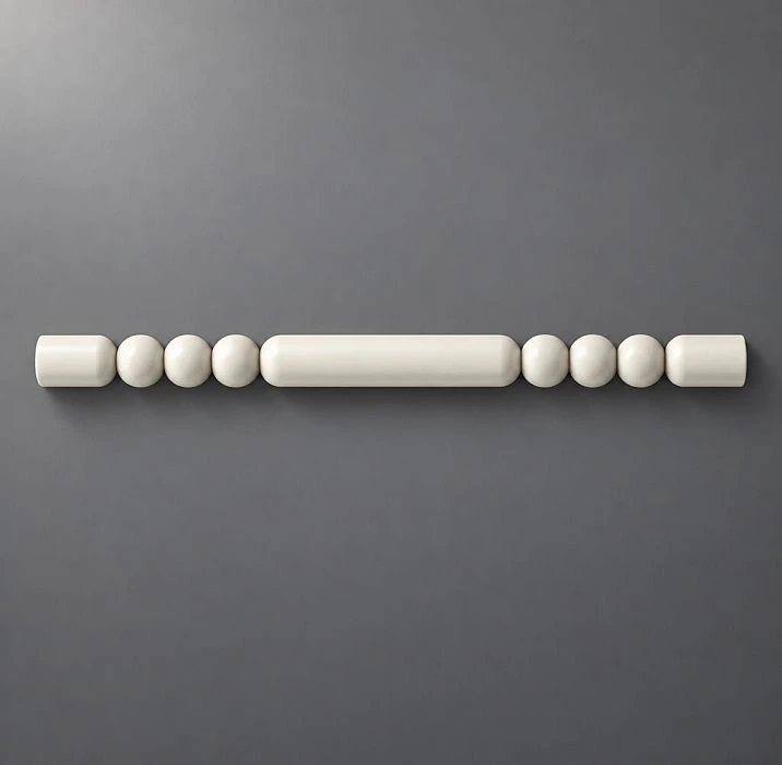 Carved molding KPU-34, polyurethane, decorative finishing element - Molding Novosibirsk