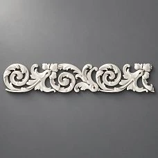 Carved furniture molding KPU-081 from polyurethane &mdash; decorative wall applique