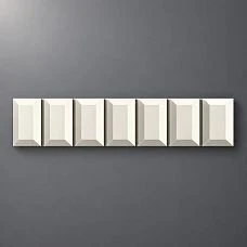 Decorative polyurethane molding KPU-122 &mdash; elegant overlay for decorating doors and furniture