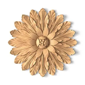 Wooden rose R-072