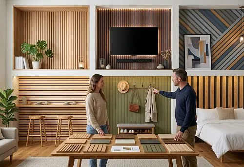 Wall panels made of slats for interior finishing: how to choose a solution for your task