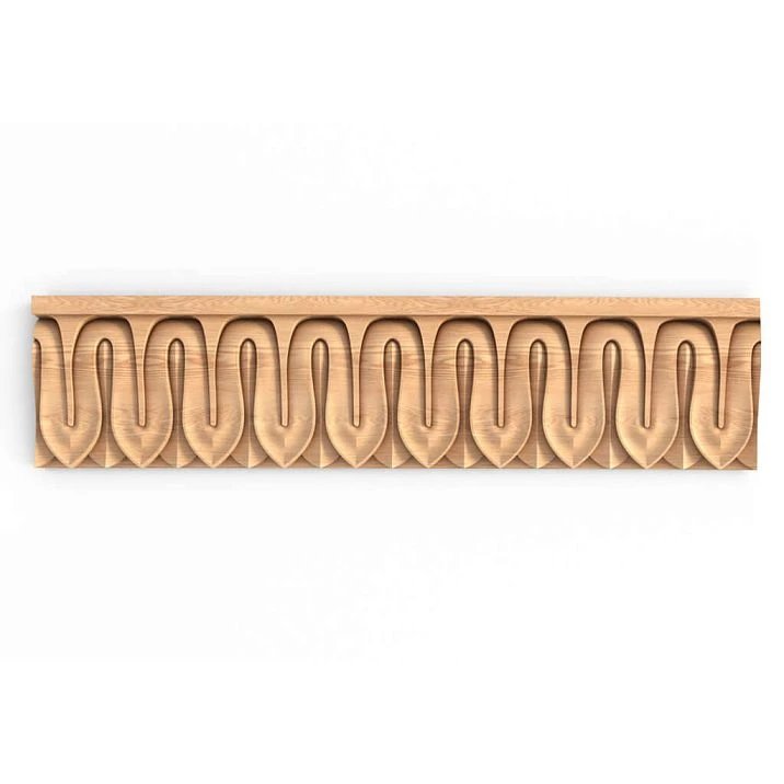 Carved molding K-009 in neoclassical style from Stavros