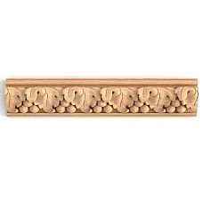 K-063 carved trim with grapevine pattern
