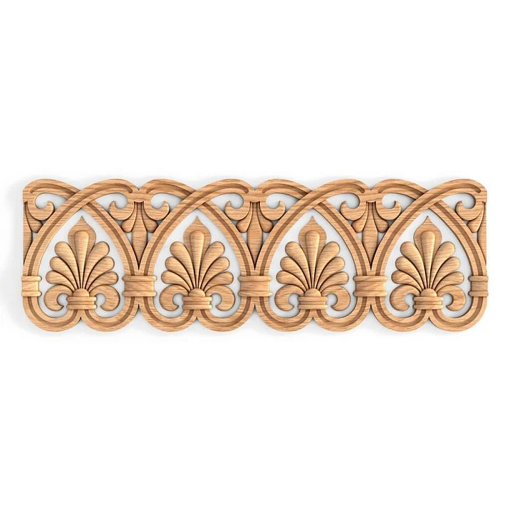 Carved molding K-064 for an elegant interior