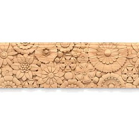 Wooden crown molding K-102