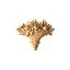Wooden decoration N-462.2 (A=115 B=140 C=19 mm) (Oak, Prestige)