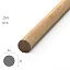 Wooden molding MLD-060 (A=34 C=34 L=1,000 mm) (Beech, Prestige)