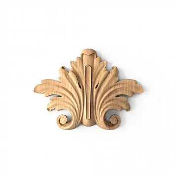Wooden Floral Carving - Decorative Insert N-006
