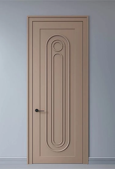 Idea for decorating a door in Japandi style CPU-3.2