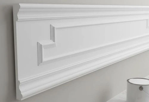 MDF molding for painting on the wall &mdash; elegant interior finishing