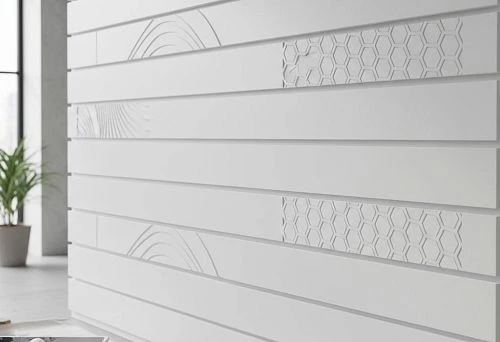 MDF strips for painting on walls &mdash; a modern interior solution