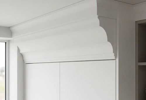 MDF Kitchen Cornice for Painting &mdash; an elegant solution for furniture