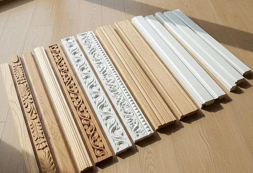 Wooden molding products - moldings, baseboards, cornices