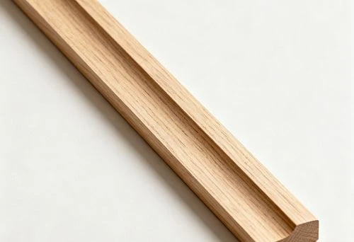 Wooden glazing bead - an element for finishing windows, doors, and decorative structures