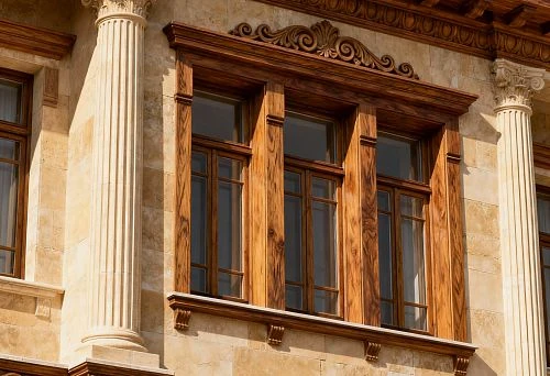 Facade decor in Moscow &mdash; columns and decorative elements for architectural building transformation