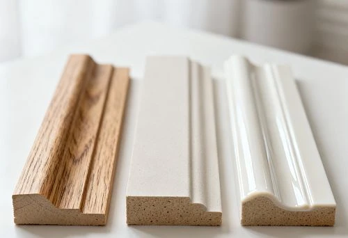 Comparison of Wood, MDF, and Polyurethane Baseboards by STAVROS