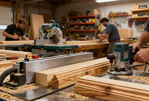 Production of Molded Wood Products &ndash; A Woodworking Process on a Machine