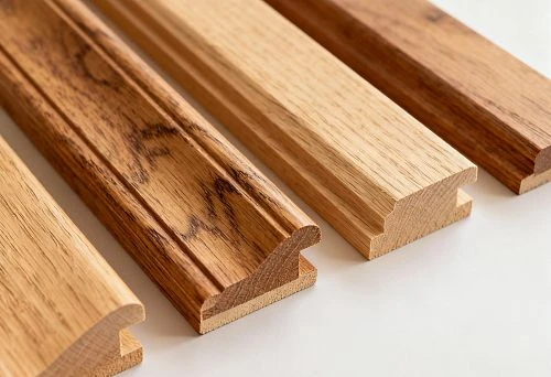 Wooden moldings - architectural finishing elements for interiors and facades