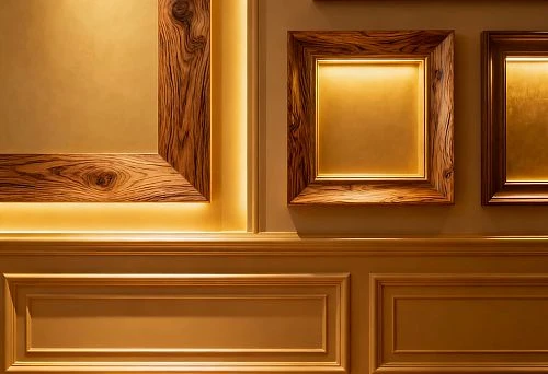 Decorative wall design in classic style