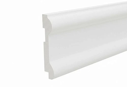 White MDF baseboard for painting &mdash; a stylish element for a flawless interior