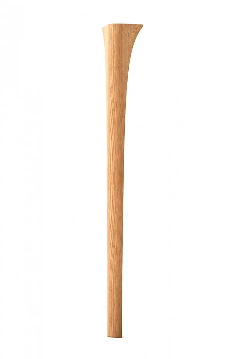 Oak leg for table, for console