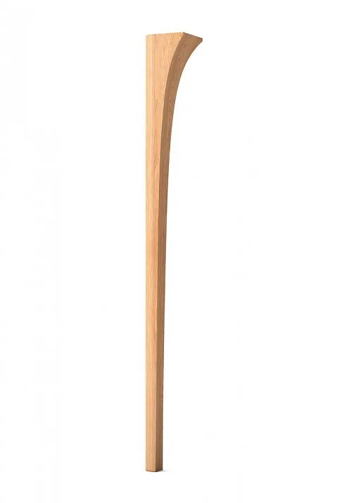 Straight leg for wooden furniture from manufacturer for console