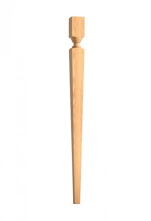Wooden furniture leg from the manufacturer