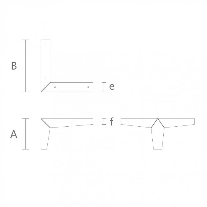 Drawing of a wooden leg